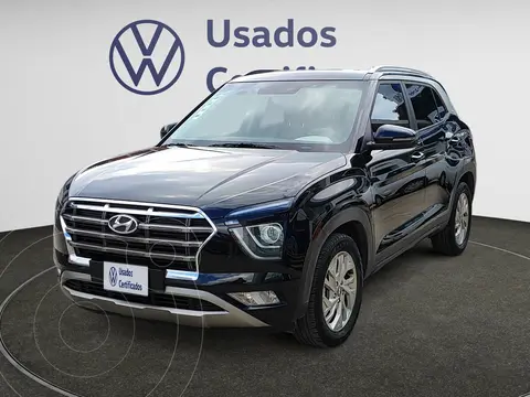 Hyundai Creta GLS IVT usado (2021) color Negro financiado en mensualidades(enganche $84,720 mensualidades desde $6,099)