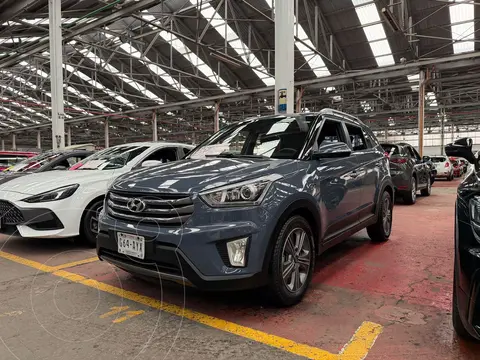 Hyundai Creta GLS Premium usado (2017) color Azul financiado en mensualidades(enganche $57,800 mensualidades desde $5,200)