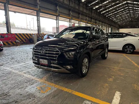Hyundai Creta GLS Premium usado (2022) color Negro financiado en mensualidades(enganche $75,000 mensualidades desde $6,800)