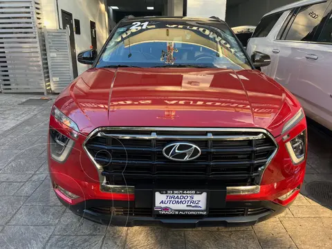 Hyundai Creta Limited usado (2021) color Rojo financiado en mensualidades(enganche $76,000 mensualidades desde $10,938)