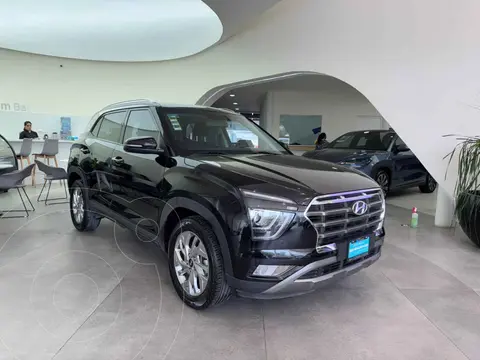 Hyundai Creta GLS Aut usado (2021) color Negro financiado en mensualidades(enganche $65,880 mensualidades desde $6,993)