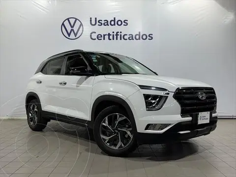 Hyundai Creta Limited Turbo usado (2023) color Negro financiado en mensualidades(enganche $115,540 mensualidades desde $10,534)