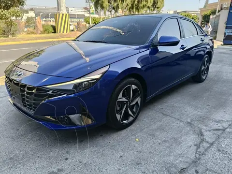 Hyundai Elantra Limited Tech IVT usado (2023) color Azul precio $419,000