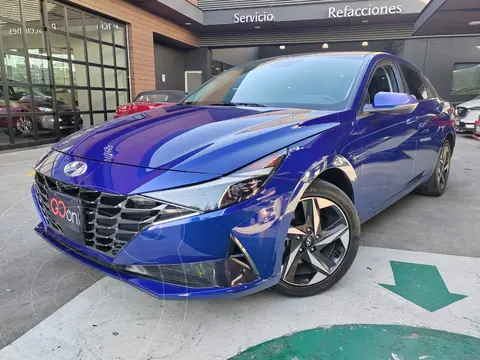 Hyundai Elantra Limited Tech IVT usado (2022) color Azul precio $375,000