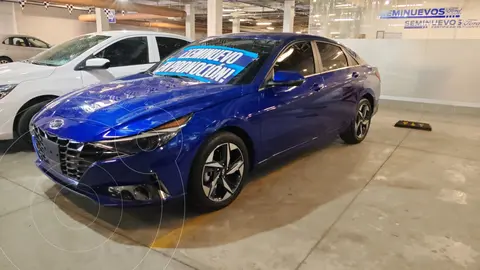 Hyundai Elantra Limited Tech IVT usado (2023) color Azul precio $419,000