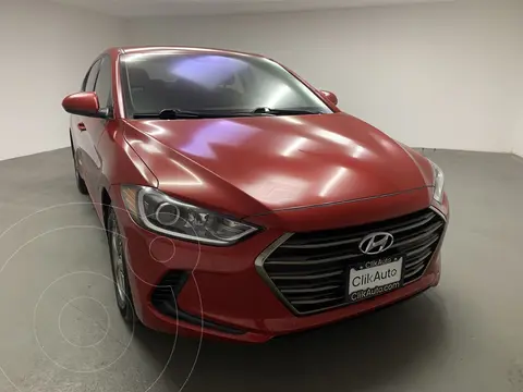 Hyundai Elantra GLS usado (2018) color Rojo financiado en mensualidades(enganche $42,000 mensualidades desde $7,400)