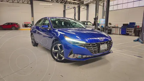 Hyundai Elantra Limited Tech IVT usado (2022) color Azul precio $380,900