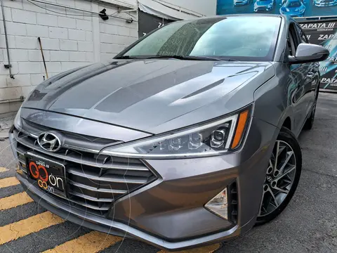 Hyundai Elantra Limited Tech Navi Aut usado (2019) color Gris financiado en mensualidades(enganche $68,125 mensualidades desde $5,209)