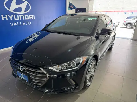 Hyundai Elantra Limited Tech Navi Aut usado (2018) color Negro financiado en mensualidades(enganche $65,844 mensualidades desde $5,731)