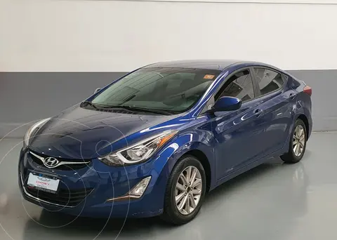 Hyundai Elantra GLS Premium Aut usado (2015) color Azul financiado en mensualidades(enganche $72,000 mensualidades desde $15,990)