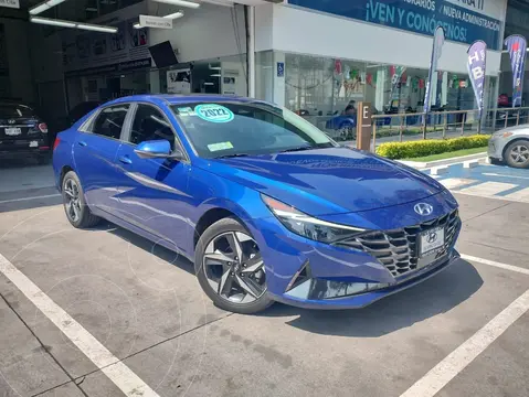 Hyundai Elantra Limited Tech IVT usado (2022) color Azul precio $399,000