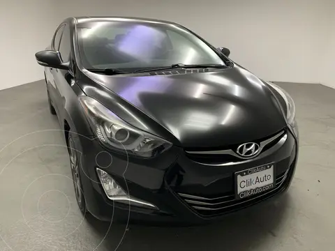 Hyundai Elantra Limited Tech Aut usado (2016) color Negro financiado en mensualidades(enganche $52,000 mensualidades desde $5,900)