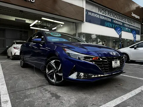 Hyundai Elantra Limited Tech IVT usado (2022) color Azul precio $365,000