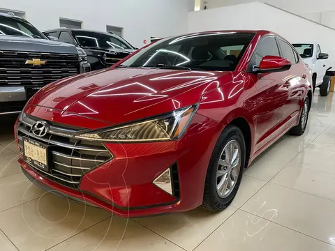 Hyundai Elantra GLS Aut usado (2020) color Rojo financiado en mensualidades(enganche $65,128 mensualidades desde $5,591)