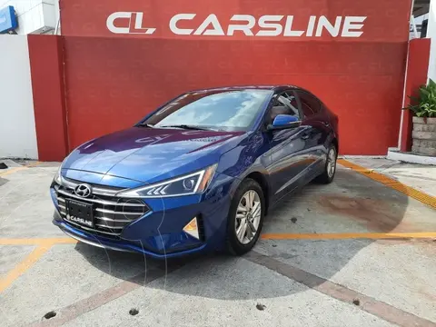 Hyundai Elantra GLS Premium Aut usado (2019) color Azul precio $350,000