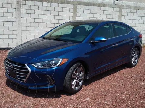 Hyundai Elantra Limited Tech Navi Aut usado (2018) color Azul financiado en mensualidades(enganche $55,944 mensualidades desde $5,938)