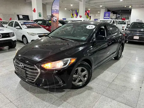 Hyundai Elantra GLS usado (2018) color Negro precio $185,000