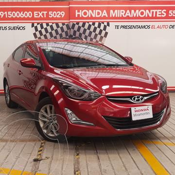 Hyundai Elantra Limited Tech Navi Aut usado (2016) color Rojo financiado en mensualidades(enganche $52,500 mensualidades desde $4,926)
