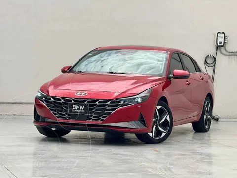 Hyundai Elantra Limited Tech Navi Aut usado (2022) color Rojo financiado en mensualidades(enganche $83,800 mensualidades desde $6,536)