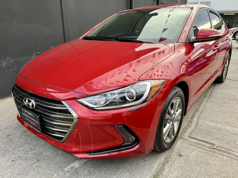 Hyundai Elantra GLS Premium Aut usado (2018) color Rojo financiado en mensualidades(enganche $51,800)