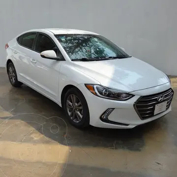 Hyundai Elantra GLS Premium Aut usado (2017) color Blanco financiado en mensualidades(enganche $57,918 mensualidades desde $6,600)