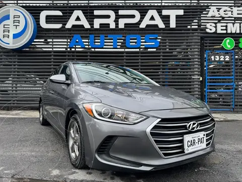 Hyundai Elantra GLS Aut usado (2018) color Gris financiado en mensualidades(enganche $48,180 mensualidades desde $5,021)