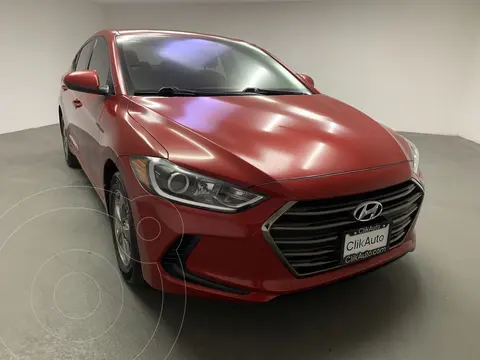 Hyundai Elantra GLS usado (2018) color Rojo financiado en mensualidades(enganche $68,000 mensualidades desde $6,400)
