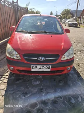 Hyundai GETZ 5P 1.4L usado (2010) color Rojo precio $3.500.000