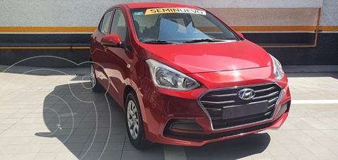 Hyundai Grand i10 Sedan GL MID Aut usado (2020) color Rojo precio $199,000
