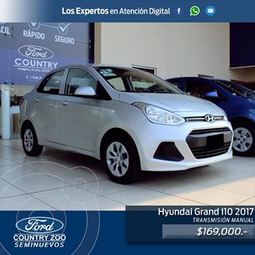 Hyundai Grand i10 Sedan GL usado (2017) color Plata precio $169,000