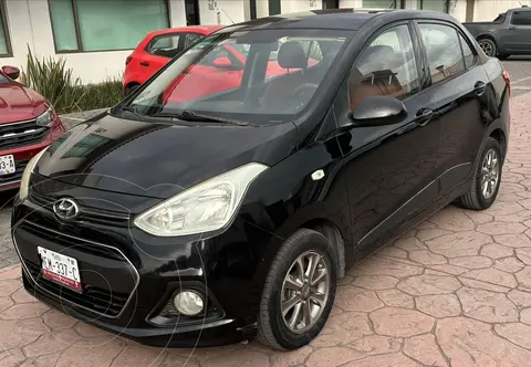 Hyundai Grand i10 Sedan GLS usado (2015) color Negro precio $115,000