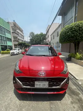 Hyundai Grand i10 Sedan GL MID usado (2022) color Rojo precio $180,000