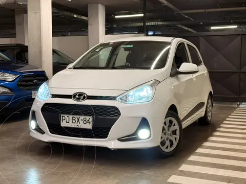 Hyundai Grand i10 1.2L GLS usado (2021) color Blanco Cristal financiado en cuotas(pie $1.600.000)