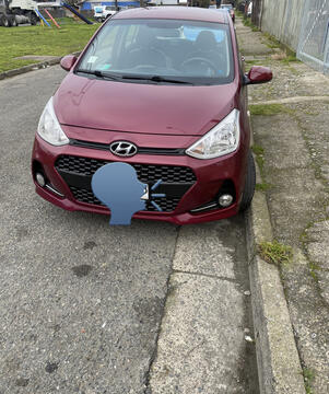 Hyundai Grand i10 1.2 GLS usado (2019) color Rojo precio $8.600.000
