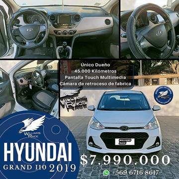 Hyundai Grand i10 1.2L GLS usado (2019) color Blanco precio $7.990.000