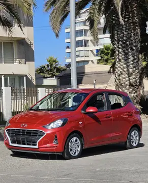 Hyundai Grand i10 1.2L Value usado (2022) color Rojo precio $9.900.000