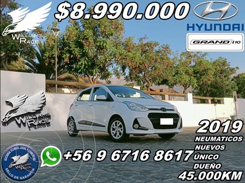 Hyundai Grand i10 1.0L GL Base usado (2019) color Blanco precio $8.990.000