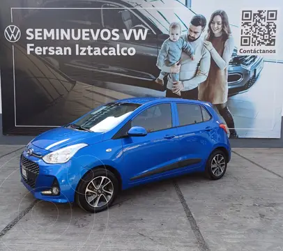 Hyundai Grand i10 GLS usado (2019) color Azul precio $219,999