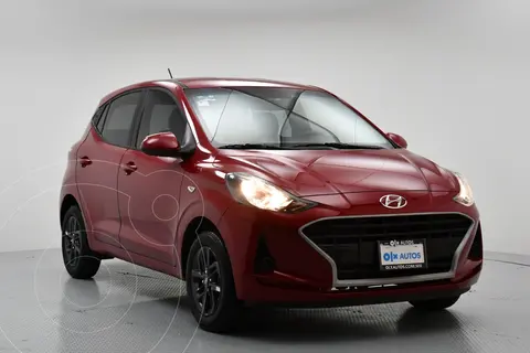 Hyundai Grand i10 GL usado (2021) color Rojo financiado en mensualidades(enganche $56,500 mensualidades desde $3,362)