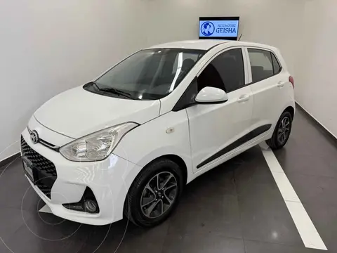 Hyundai Grand i10 GLS usado (2020) color Blanco financiado en mensualidades(enganche $42,900 mensualidades desde $4,232)