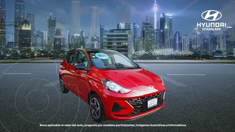 Hyundai Grand i10 GLS usado (2025) color Rojo financiado en mensualidades(enganche $129,538 mensualidades desde $5,450)
