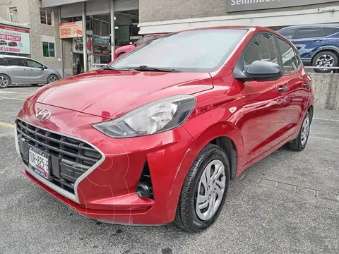 Hyundai Grand i10 GLS Aut usado (2021) color Rojo precio $209,000