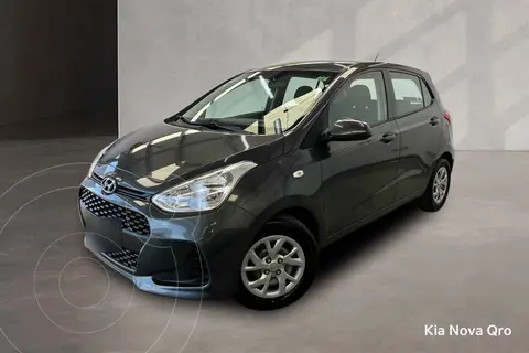 Hyundai Grand i10 MID usado (2020) color Gris financiado en mensualidades(enganche $59,678 mensualidades desde $5,123)