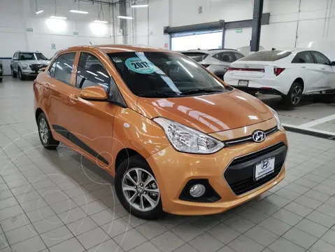 Hyundai Grand i10 GLS usado (2017) color Naranja precio $190,000