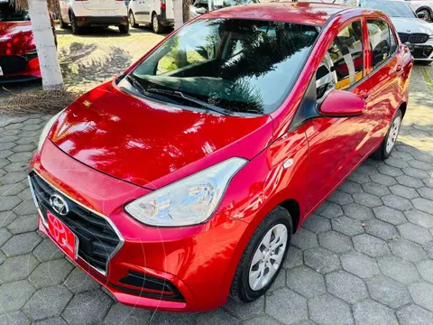 Hyundai Grand i10 GL MID Aut usado (2018) color Rojo precio $167,000