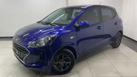 Hyundai Grand i10 MID usado (2022) color Azul precio $235,000