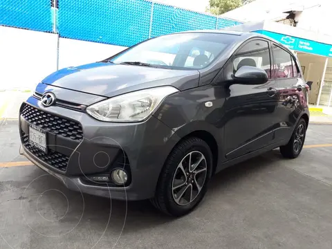 Hyundai Grand i10 GL MID Aut usado (2020) color Gris Oscuro financiado en mensualidades(enganche $54,228 mensualidades desde $4,655)