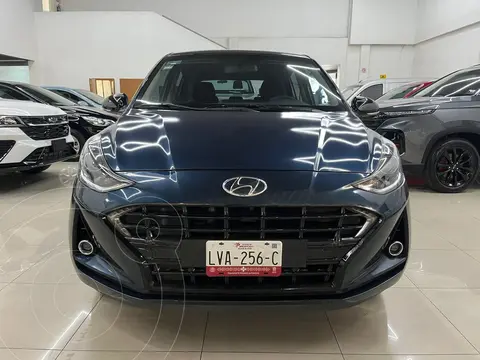 Hyundai Grand i10 NS usado (2021) color Azul Acero precio $234,000