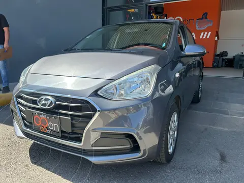 Hyundai Grand i10 GL MID usado (2019) color Gris financiado en mensualidades(enganche $62,675 mensualidades desde $4,793)