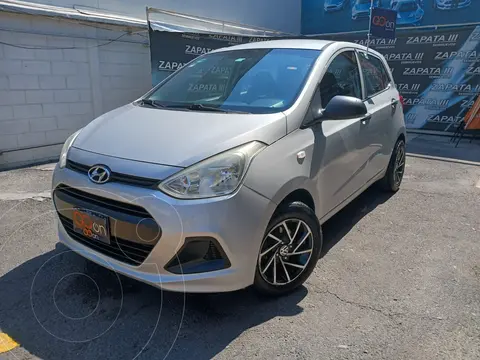 Hyundai Grand i10 GL MID usado (2015) color plateado precio $165,000